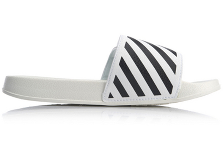 (W) Li-Ning Sports Fashion Series Disney Mickey Crossover Lightweight Stylish White Black Slippers 圖 2