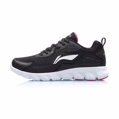 (W) Li-Ning Sports Shoes 'Black White'