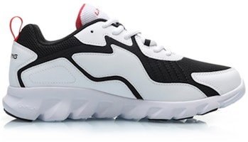 LiNing李寧 耐磨透氣 低幫 跑步鞋 女款 白黑紅 Order LiNing李寧 耐磨透氣 低幫 跑步鞋 女款 白黑紅