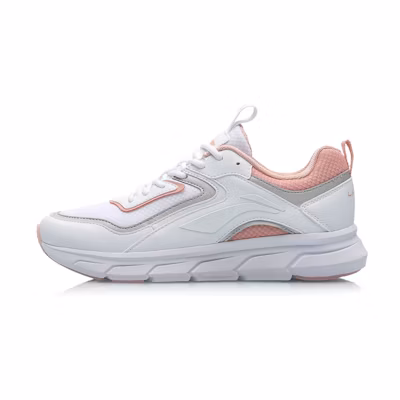 (W) Li-Ning Sports Shoes 'White Pink'