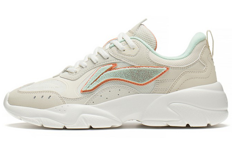 (W) Li-Ning Sportswear Sneakers 'Beige Green'