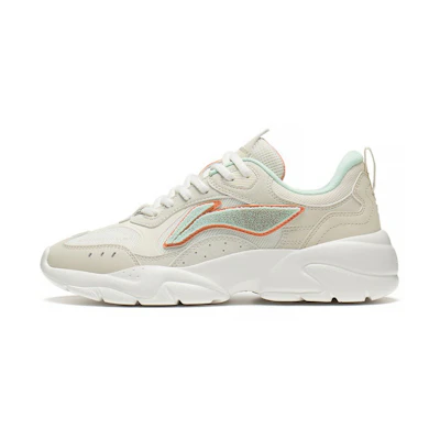 (W) Li-Ning Sportswear Sneakers 'Beige Green'