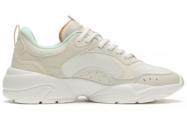 (W) Li-Ning Sportswear Sneakers 'Beige Green' 圖 2