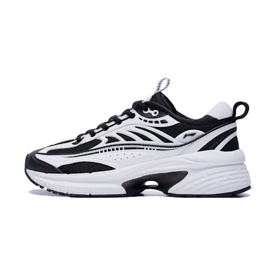 (W) Li-Ning Starlit Lite 'Black White'