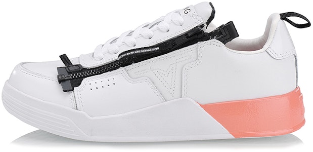 李寧LNG 街頭潮流板鞋 女款 白紅 Buy 李寧LNG 街頭潮流板鞋 女款 白紅