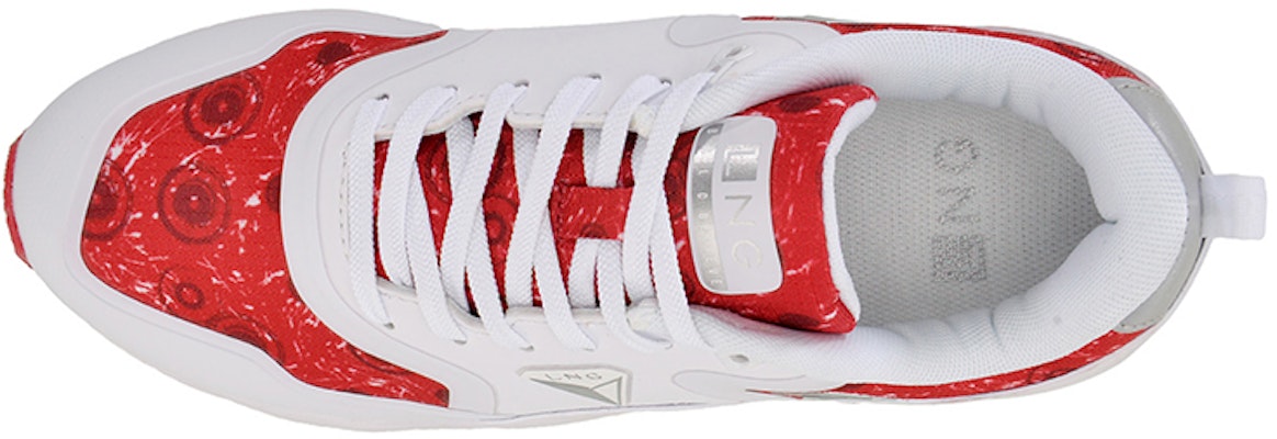 (Women) Li-Ning Streetball 'White Red' LLAM026-3 Lookbook (Women) Li-Ning Streetball 'White Red' LLAM026-3