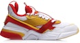 Order (W) Sepatu Gaya Li-Ning 'Putih Merah Kuning' AGLN246-2