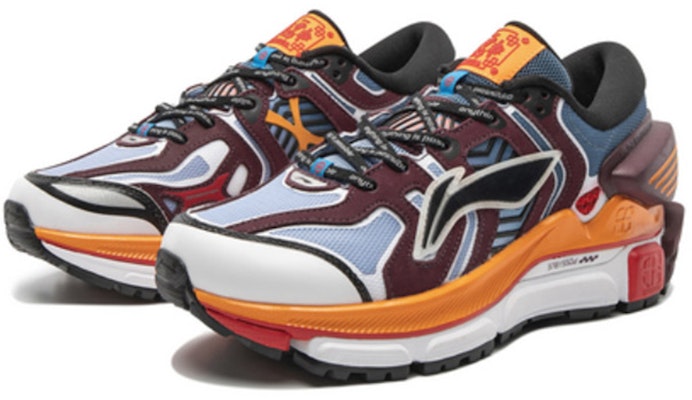 (Women) Li-Ning Sun Chaser 'Brown Blue' ARZQ004-14 Lookbook (Women) Li-Ning Sun Chaser 'Brown Blue' ARZQ004-14