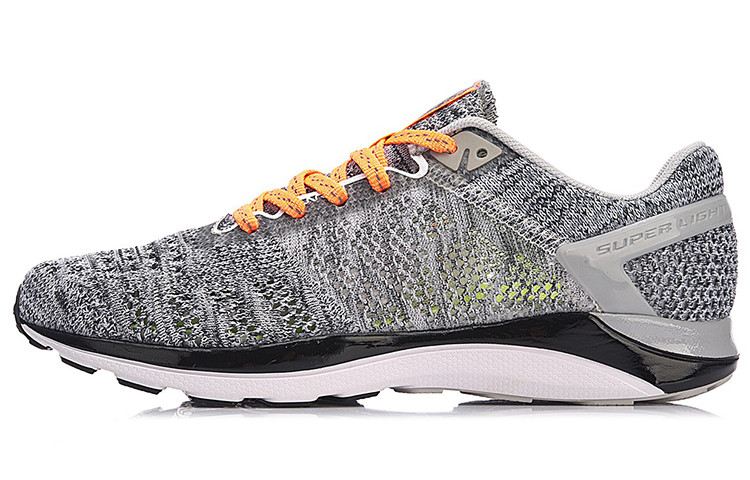 (Women) Li-Ning Super Light 14 'Grey Black Orange' ARBM028-4