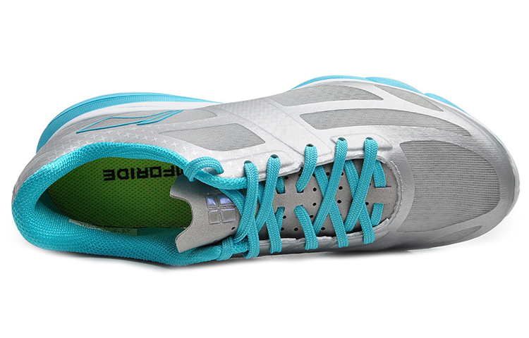 Lookbook LiNing李寧 超輕14代 輕質通風跑步鞋 女款 灰藍