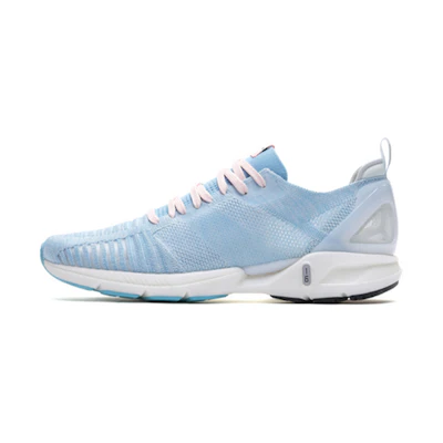(W) Li-Ning Super Light 16 'Blue Breathable Knit Shock-Absorbing Running'