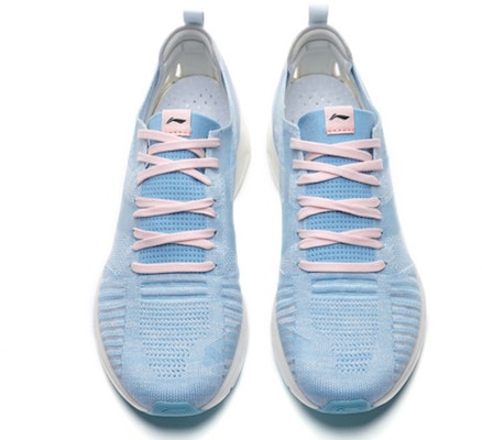 (W) Li-Ning Super Light 16 'Azul Transpirable Tejido Amortiguador Running' ARBP012-12 Shop (W) Li-Ning Super Light 16 'Azul Transpirable Tejido Amortiguador Running' ARBP012-12