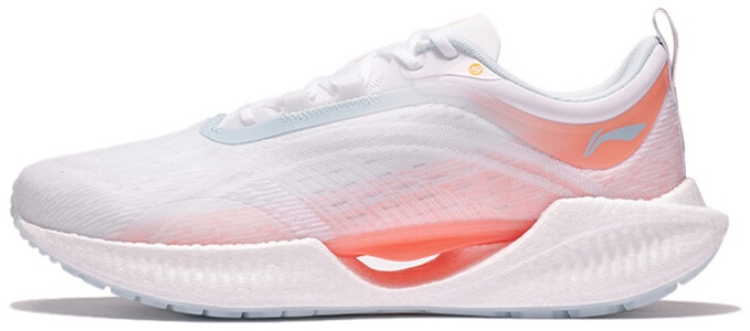 LiNing李寧 超輕19 減震防滑耐磨 低幫 跑步鞋 女款 白橙 Buy LiNing李寧 超輕19 減震防滑耐磨 低幫 跑步鞋 女款 白橙