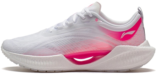 LiNing李寧 超輕19 反光 輕量輕質 減震防滑 跑步鞋 女款 白粉色 Buy LiNing李寧 超輕19 反光 輕量輕質 減震防滑 跑步鞋 女款 白粉色