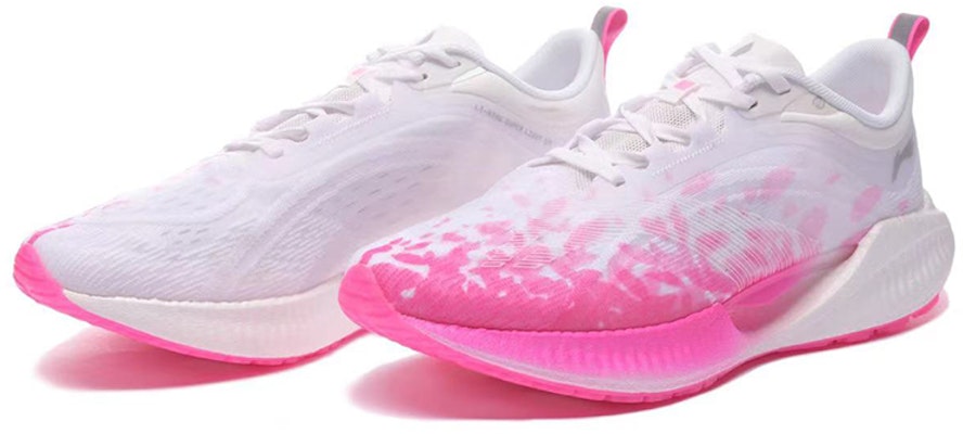 (Women) Li-Ning Super Light XIX 'White Pink' ARBS002-30 Lookbook (Women) Li-Ning Super Light XIX 'White Pink' ARBS002-30