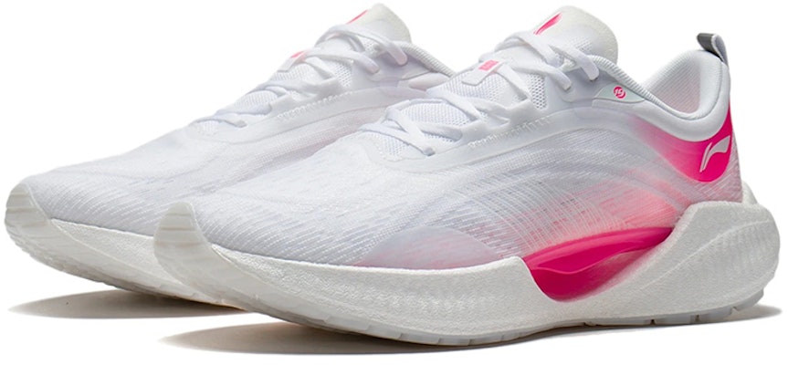 (Women) Li-Ning Super Light XIX 'White Pink' ARBS002-5 Lookbook (Women) Li-Ning Super Light XIX 'White Pink' ARBS002-5
