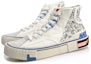 Lookbook (W) Li-Ning Superwave Canvas Hi 'Putih Kelabu' AGCQ202-2