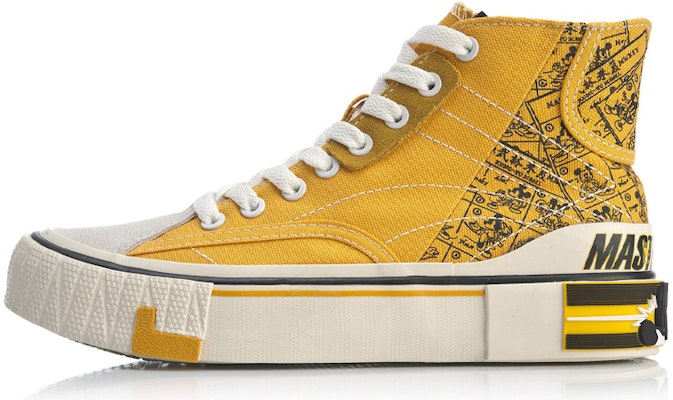 (Women) Li-Ning Superwave Canvas Hi 'Yellow Black' AGCQ202-3 Buy (Women) Li-Ning Superwave Canvas Hi 'Yellow Black' AGCQ202-3