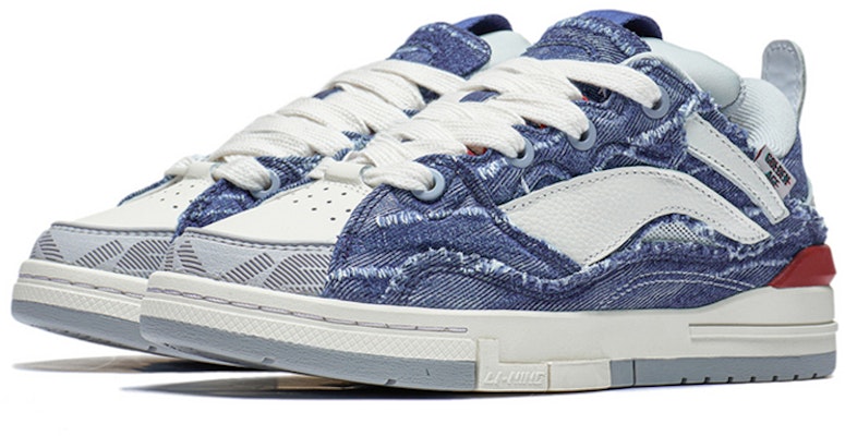 (Women) Li-Ning Superwave Golden 'Denim Blue White' AECS074-10 1