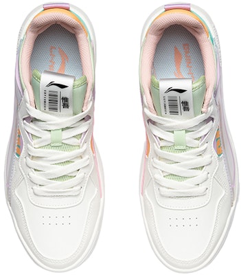 (Women) Li-Ning Superwave Low 'White Purple Green' AECR004-2 Shop (Women) Li-Ning Superwave Low 'White Purple Green' AECR004-2
