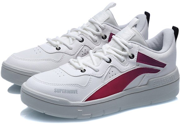 (Women) Li-Ning Superwave Low 'White Red' AGCQ228-2 Lookbook (Women) Li-Ning Superwave Low 'White Red' AGCQ228-2