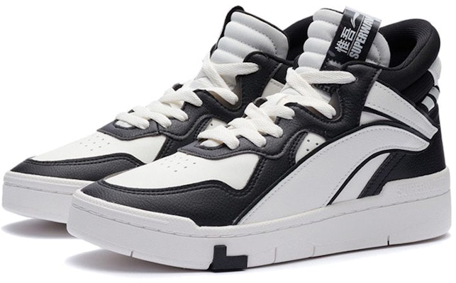 (Women) Li-Ning SUPERWAVE Mid 'Snow White Black' AGCR234-3 Lookbook (Women) Li-Ning SUPERWAVE Mid 'Snow White Black' AGCR234-3