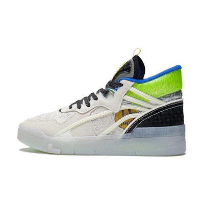 (W) Li-Ning Superwave Mid 'White Blue Green'