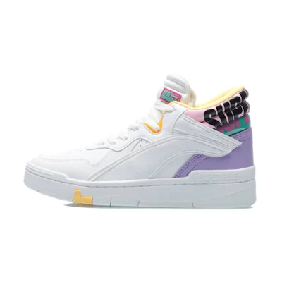 (W) Li-Ning Superwave Mid 'White Purple Yellow'