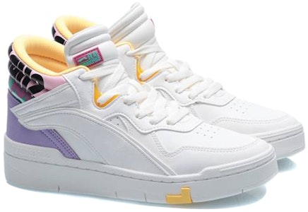 LiNing李寧 惟吾 Superwave 中筒 休閒 板鞋 女款 白紫 Shop LiNing李寧 惟吾 Superwave 中筒 休閒 板鞋 女款 白紫