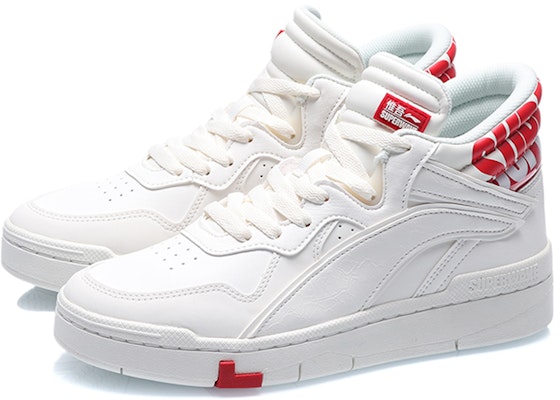 (Women) Li-Ning Superwave Mid 'White Red' AGCQ238-1 Lookbook (Women) Li-Ning Superwave Mid 'White Red' AGCQ238-1