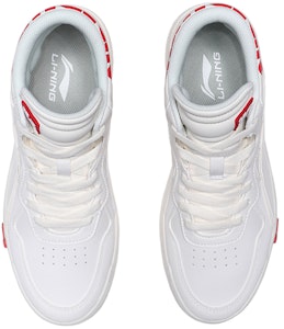 (W) 리닝 슈퍼웨이브 미드 '화이트 레드' AGCQ238-1 Shop (W) 리닝 슈퍼웨이브 미드 '화이트 레드' AGCQ238-1