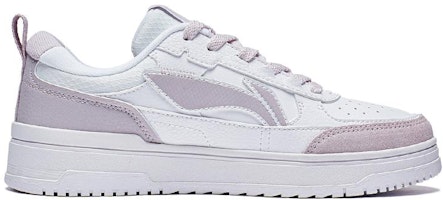 LiNing李寧 天跡 2.0 耐磨透氣 低幫 板鞋 女款 白紫 Order LiNing李寧 天跡 2.0 耐磨透氣 低幫 板鞋 女款 白紫