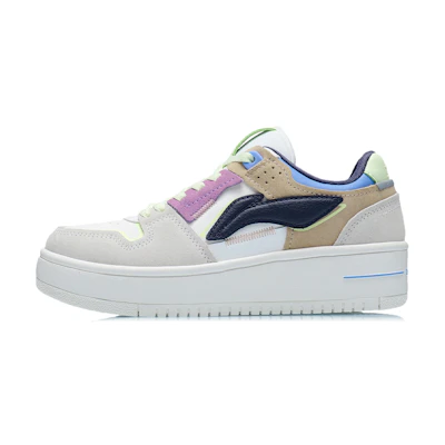 (W) Li-Ning Tianji 'Smoke White Purple'