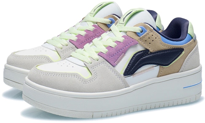(W) Li-Ning Tianji 'Putih Asap Ungu' AGCR468-1 Lookbook (W) Li-Ning Tianji 'Putih Asap Ungu' AGCR468-1