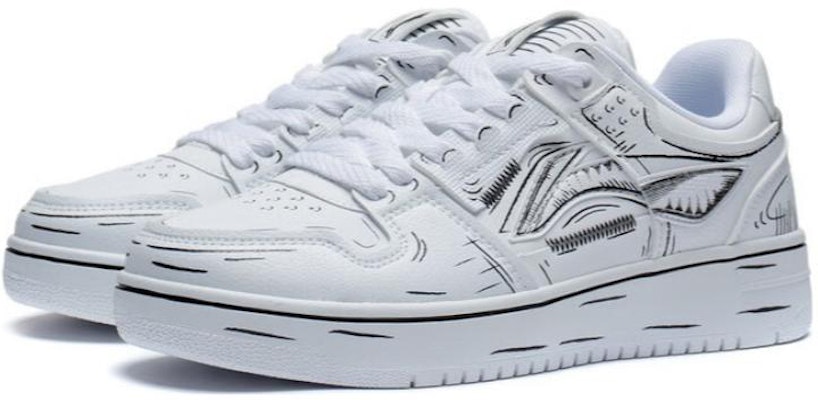 (Women) Li-Ning Tianji 'White Black' AGCT376-2 Lookbook (Women) Li-Ning Tianji 'White Black' AGCT376-2