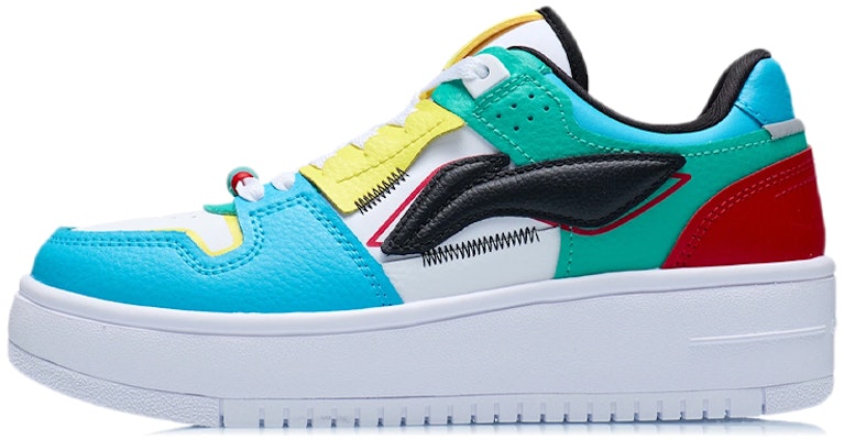 (Women) Li-Ning Tianji 'White Blue Green' AGCR468-5 Buy (Women) Li-Ning Tianji 'White Blue Green' AGCR468-5