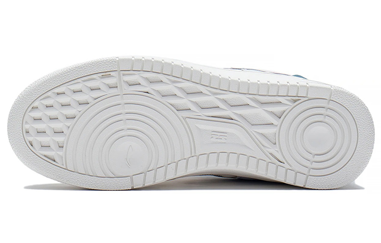 Sizing LiNing李寧 天跡 耐磨輕便防滑 低幫 板鞋 女款 白藍色