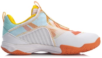 LiNing李寧 變色龍 低筒綜合訓練鞋 女款 白藍橙 Order LiNing李寧 變色龍 低筒綜合訓練鞋 女款 白藍橙