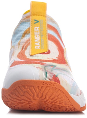 (W) Li-Ning Trainer Low 'Kameleon Putih Biru Oranye' AYTR002-1 Shop (W) Li-Ning Trainer Low 'Kameleon Putih Biru Oranye' AYTR002-1