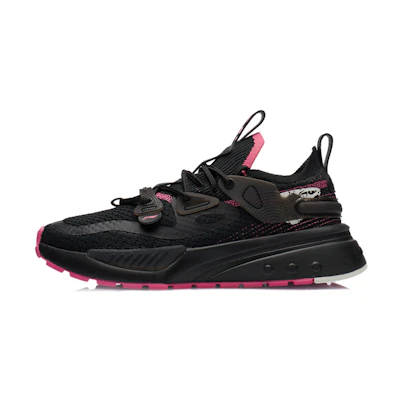 (W) Li-Ning Trend Casual Low 'Black Pink'
