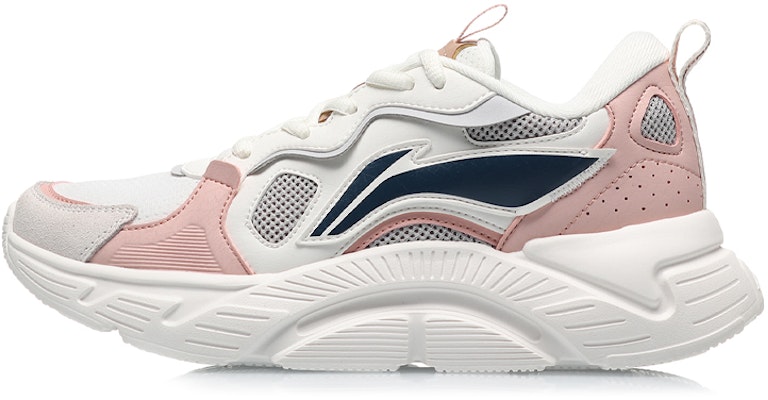 (Women) Li-Ning Trend Lightweight Low 'White Grey Pink' ARLQ034-1 Buy (Women) Li-Ning Trend Lightweight Low 'White Grey Pink' ARLQ034-1