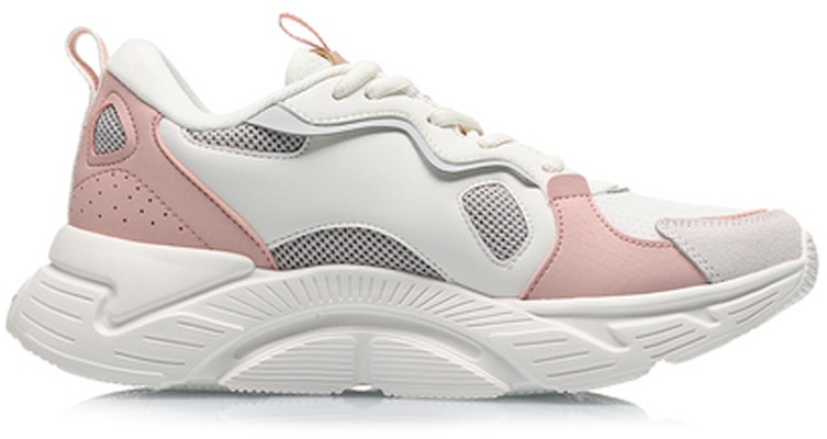(W) Li-Ning Trend Lightweight Low 'Blanco Gris Rosa' ARLQ034-1 Order (W) Li-Ning Trend Lightweight Low 'Blanco Gris Rosa' ARLQ034-1