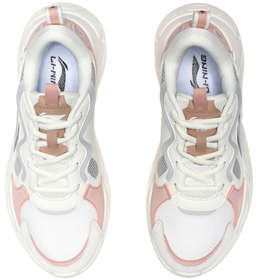 (Women) Li-Ning Trend Lightweight Low 'White Grey Pink' ARLQ034-1 Shop (Women) Li-Ning Trend Lightweight Low 'White Grey Pink' ARLQ034-1