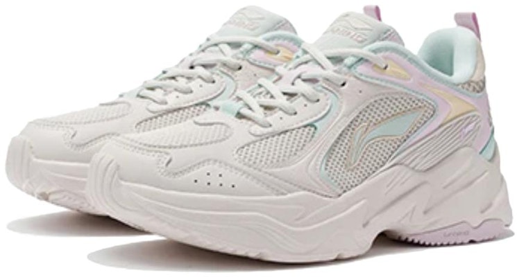(W) Zapatillas Li-Ning Trend para Correr 'Blanco Rosa' ARLS008-4 Lookbook (W) Zapatillas Li-Ning Trend para Correr 'Blanco Rosa' ARLS008-4