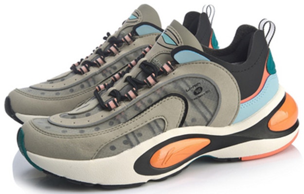 (Women) Li-Ning V8 'Camelgray Black' ARHP128-10 Lookbook (Women) Li-Ning V8 'Camelgray Black' ARHP128-10