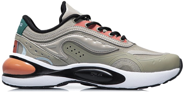 (W) Li-Ning V8 'Abu-abu Oranye' ARHR056-3 Order (W) Li-Ning V8 'Abu-abu Oranye' ARHR056-3