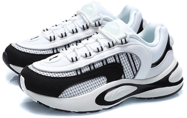 (W) Li-Ning V8 'Putih Hitam' ARHQ172-4 Lookbook (W) Li-Ning V8 'Putih Hitam' ARHQ172-4