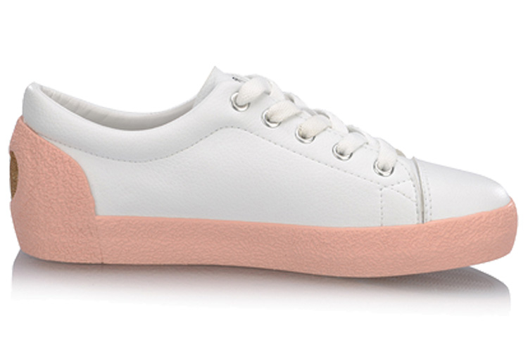 (W) Li-Ning Vulc Lite 'White Pink' 圖 2