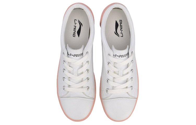 (W) Li-Ning Vulc Lite 'White Pink' 圖 4