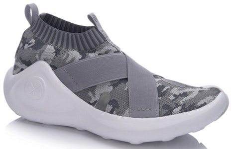 (W) 李寧 ウェイド エッセンス 'グレー/白' (Rīningu Weido Essensu 'Gurē/Shiro') ABCM044-6 Order (W) 李寧 ウェイド エッセンス 'グレー/白' (Rīningu Weido Essensu 'Gurē/Shiro') ABCM044-6